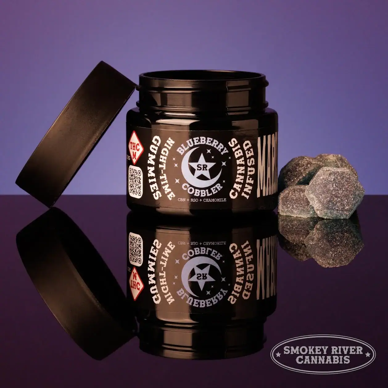 Smokey River Blueberry Cobbler nighttime gummies