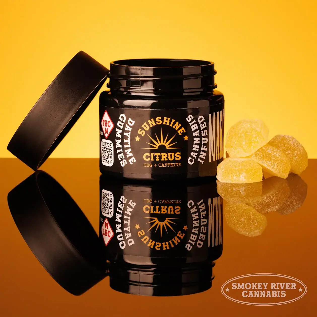 Smokey River Sunshine Citrus daytime gummies